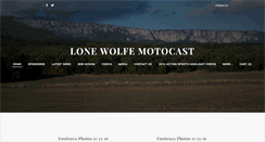 Desktop Screenshot of lonewolfemotocast.com